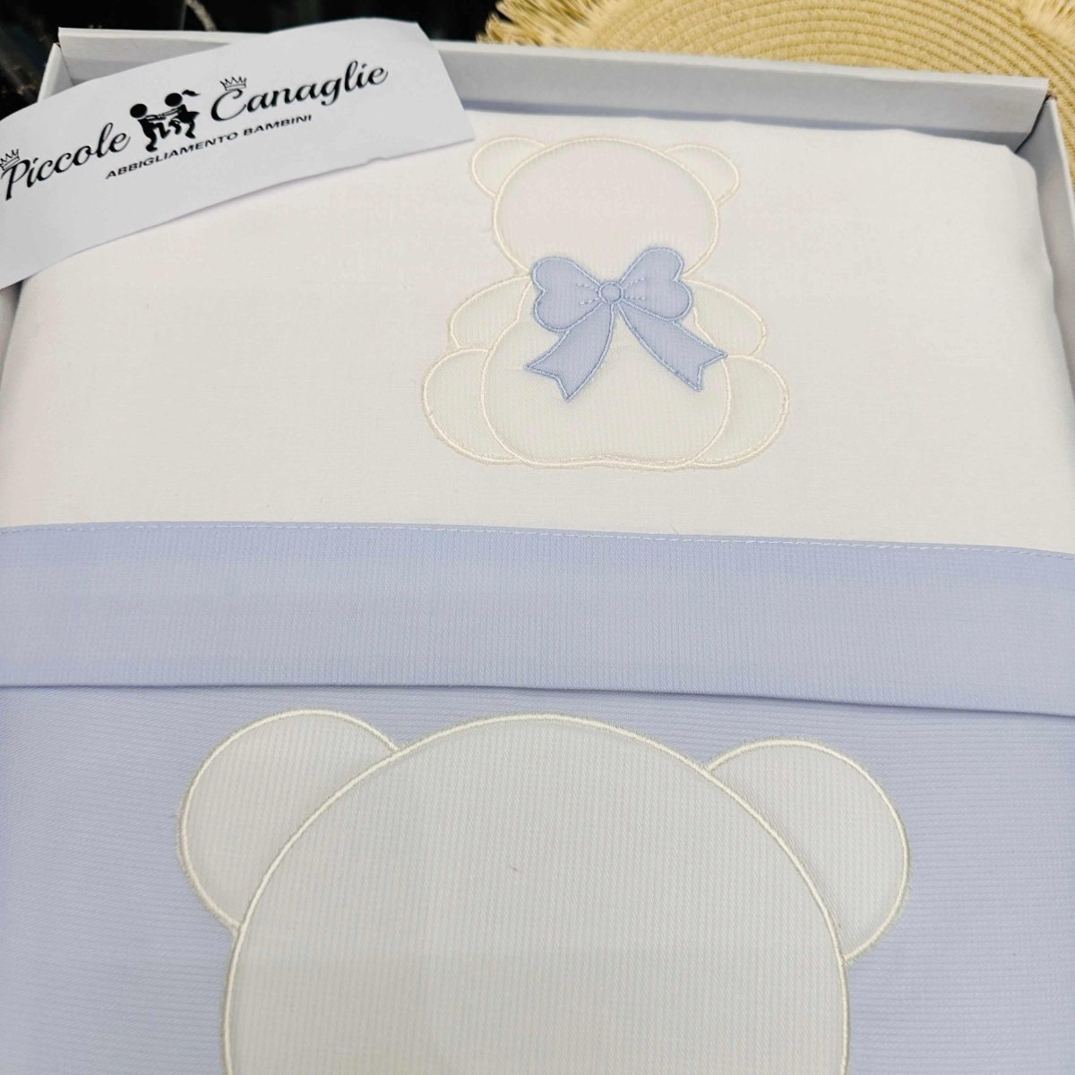 Set Completo carrozzina celeste SSCS028166 - Piccole Canaglie - PC22373