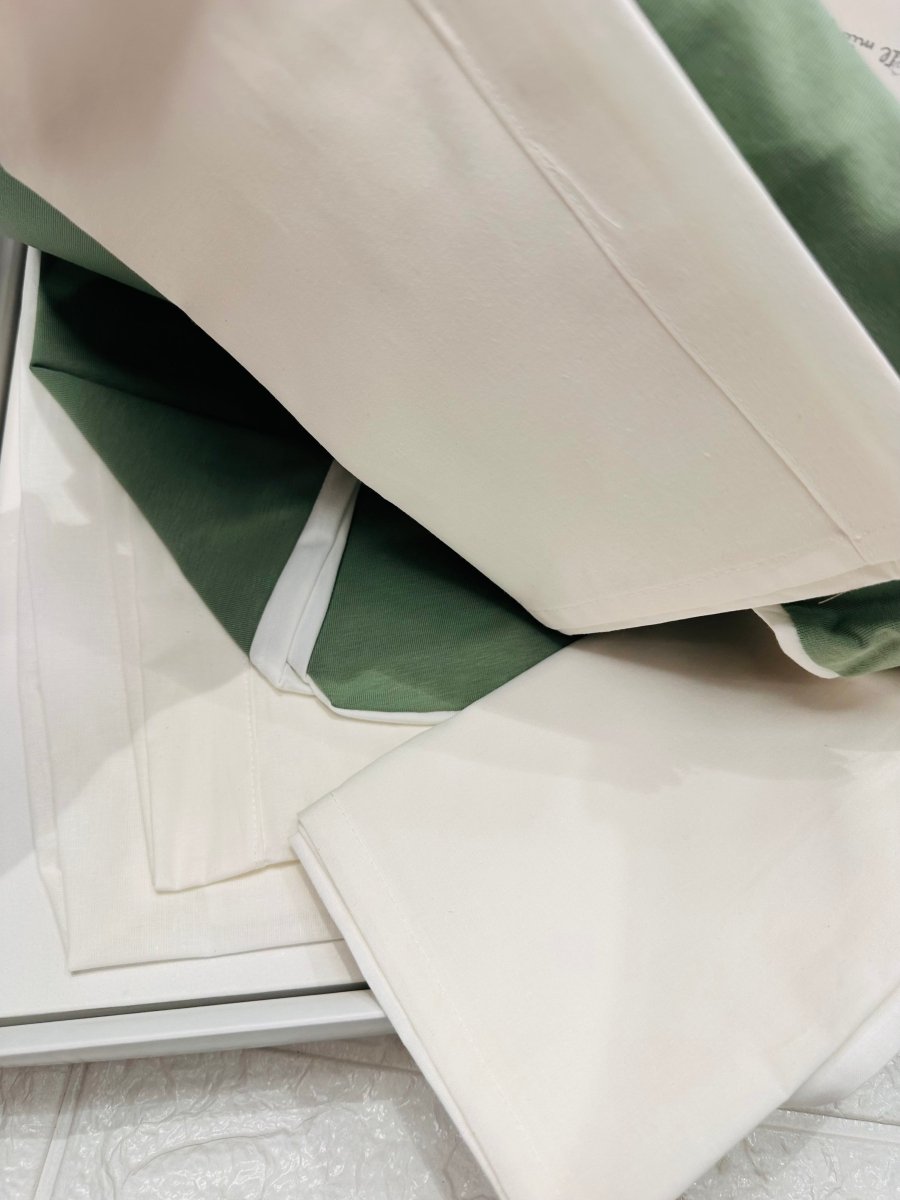 Set completo carrozzina cotone orso verde 35104 - Piccole Canaglie - PC26402