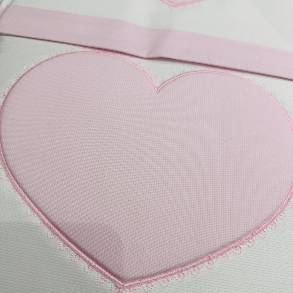 Set completo carrozzina cuore Rosa SSCS028105R - Piccole Canaglie - PC22805