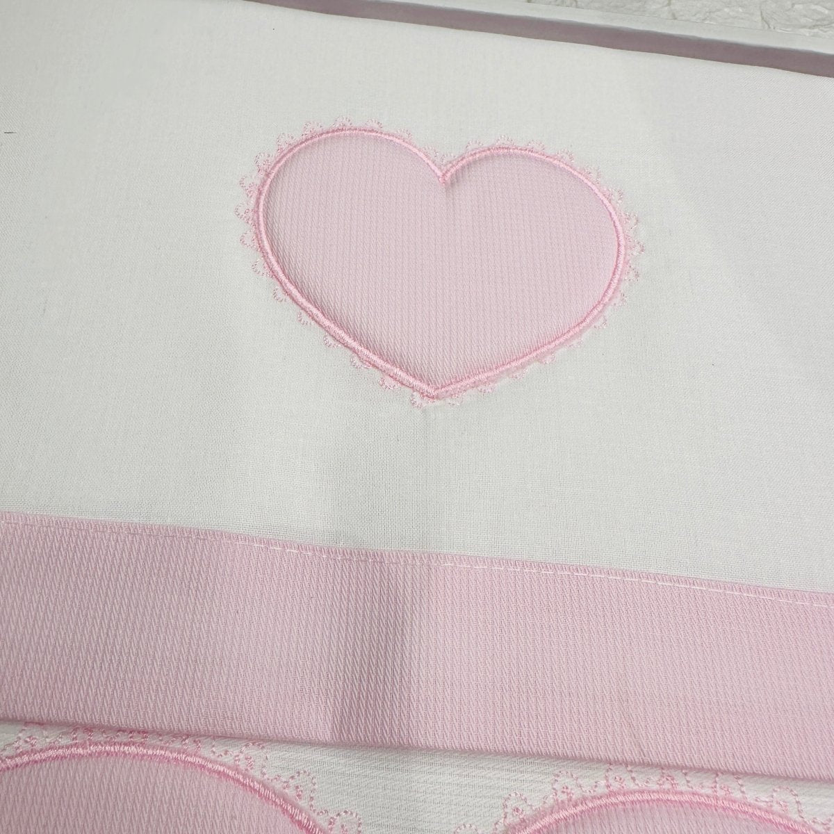 Set completo carrozzina cuore Rosa SSCS028105R - Piccole Canaglie - PC22805