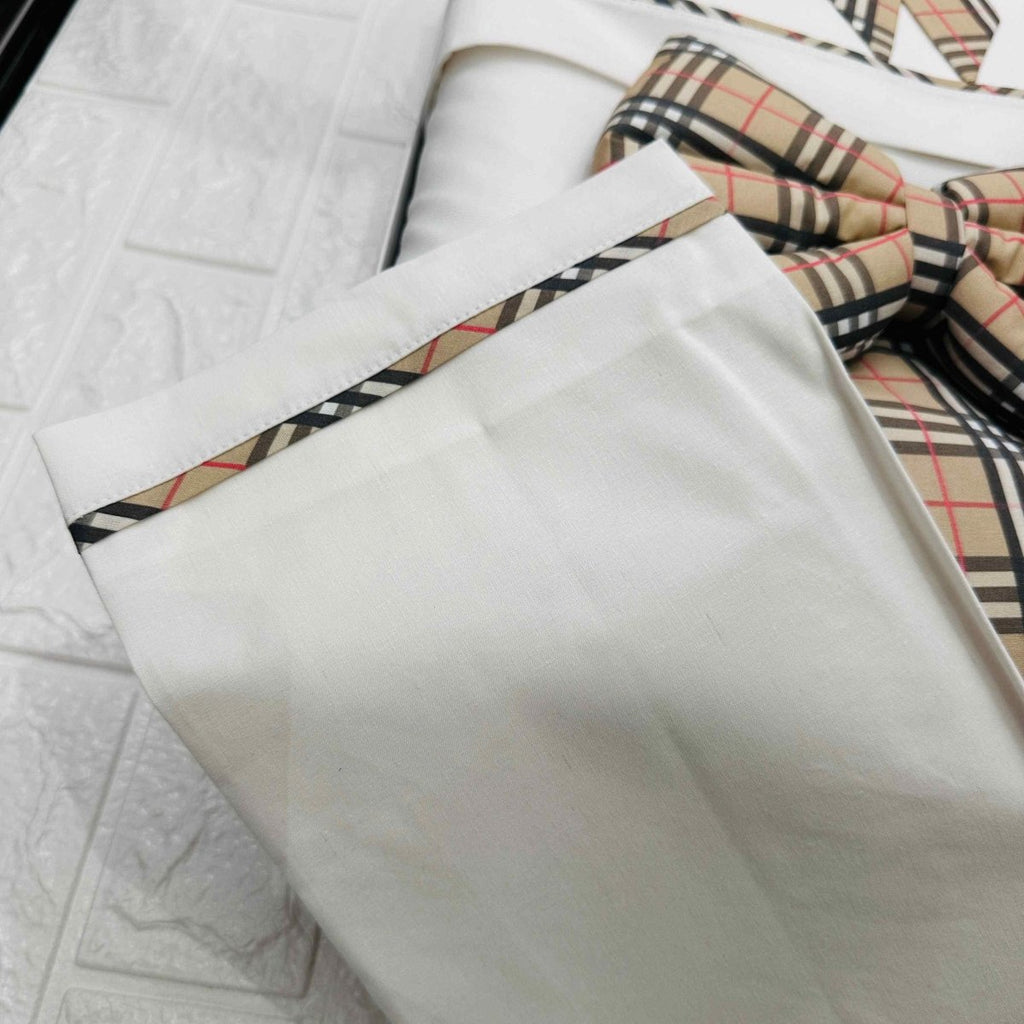 Set completo carrozzina fiocco Barbery - Piccole Canaglie - PC20651