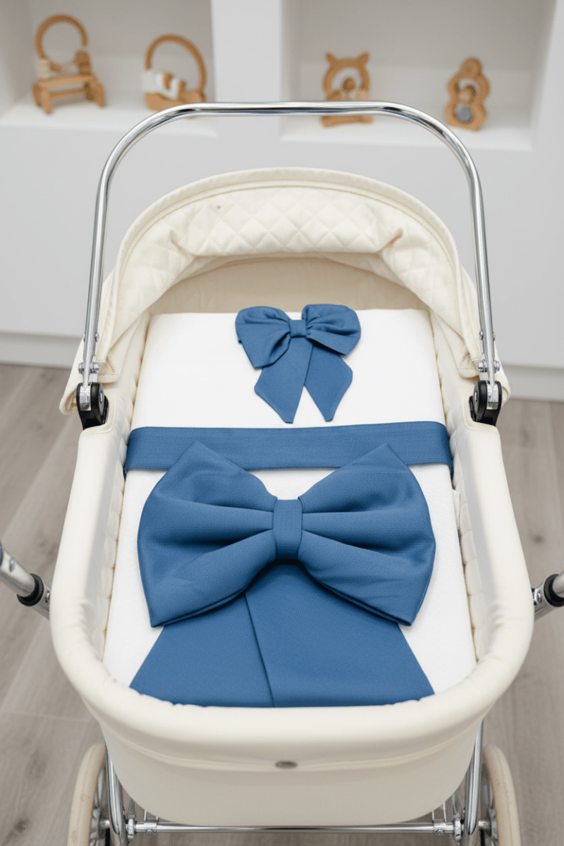 Set Completo Carrozzina Fiocco Carta Da Zucchero Scr027104 - Piccole Canaglie - PC26426