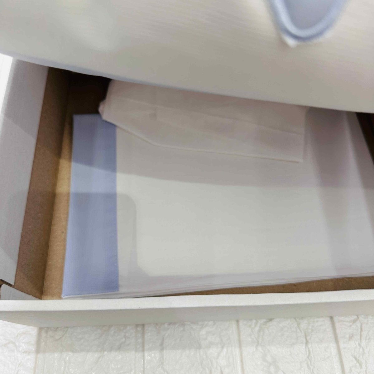 Set completo carrozzina fiocco Celeste - Piccole Canaglie - PC20654