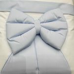 Set completo carrozzina fiocco Celeste - Piccole Canaglie - PC20654