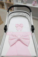 Set Completo Carrozzina Fiocco Rosa Scr027104 - Piccole Canaglie - PC26429