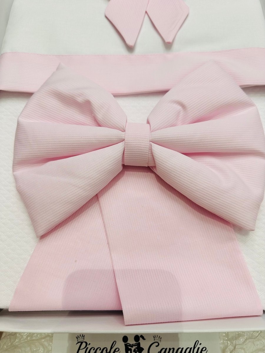 Set Completo Carrozzina fiocco rosa Scr027104 - Piccole Canaglie - PC26429