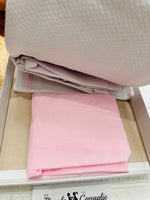 Set Completo Carrozzina Orso cuori rosa Scr027171 - Piccole Canaglie - PC26423