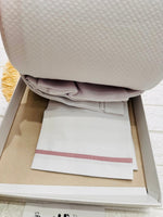 Set Completo Carrozzina Orso Paracadute rosa antico Scr027175 - Piccole Canaglie - PC26430