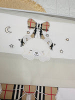 Set completo Carrozzina Orso Sopra Fiocco Barbery SSCS028163 - Piccole Canaglie - PC24001