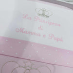 Set completo carrozzina principessa rosa - Piccole Canaglie - PC21911