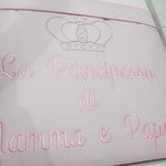 Set completo carrozzina principessa rosa - Piccole Canaglie - PC21911