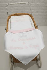 Set Completo Carrozzina Principessa Rosa Scr032020 - Piccole Canaglie - PC26432