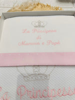 Set Completo Carrozzina principessa rosa Scr032020 - Piccole Canaglie - PC26432