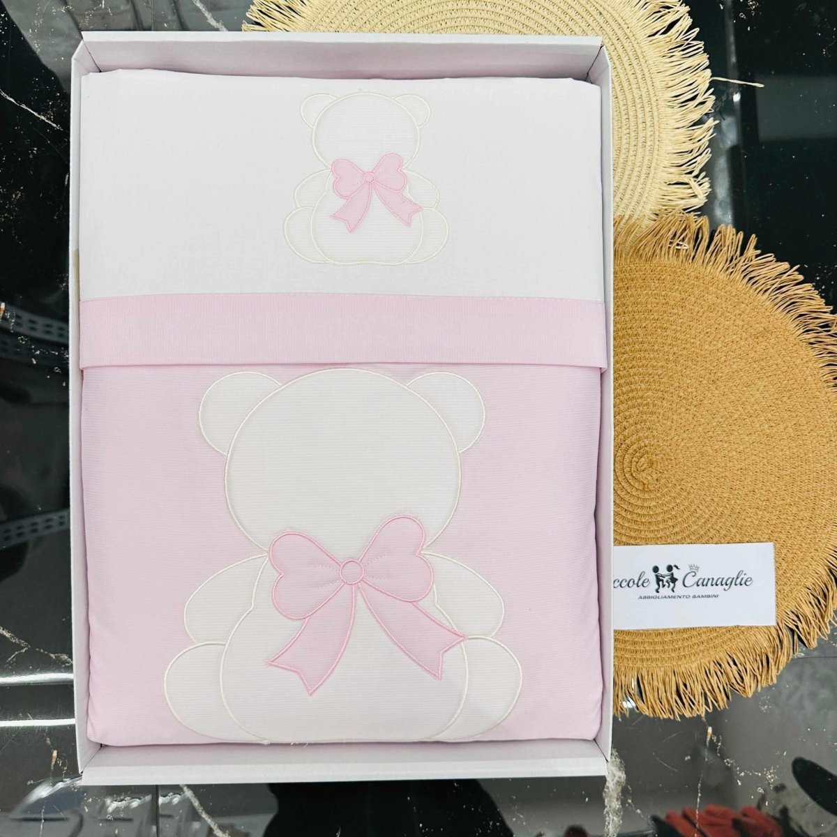 Set Completo carrozzina rosa SSCS028166 - Piccole Canaglie - PC22375