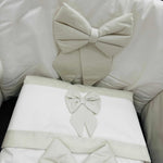 Set Completo culla fiocco Tortora - Piccole Canaglie - PC22557