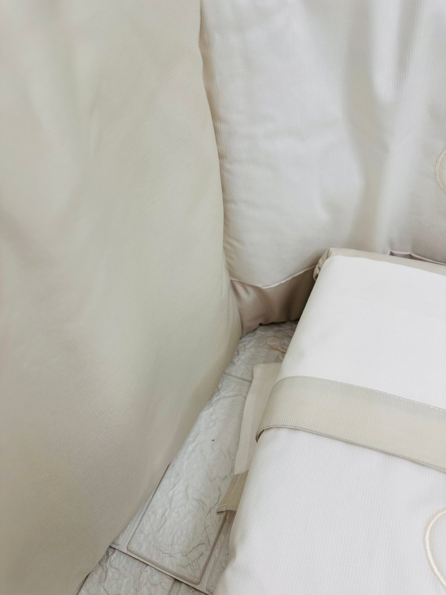 Set Completo Culla orso Fiocco Tortora SLS033166 - Piccole Canaglie - PC24071