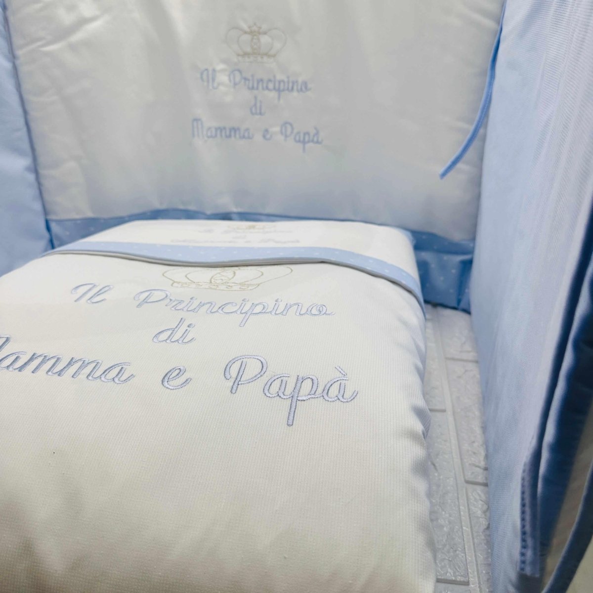 Set completo culla principino - Piccole Canaglie - PC20674