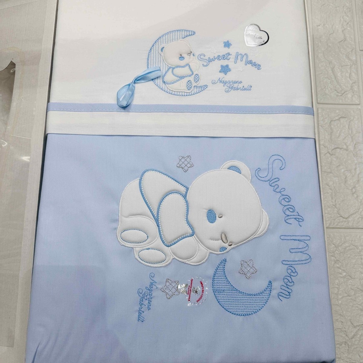 Set completo Next to me Celeste - Piccole Canaglie - PC20681