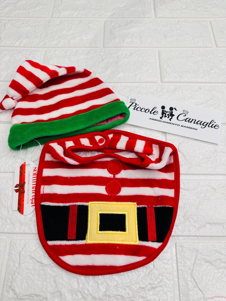 Set Elfo taglia 0 - 6 mesi - Piccole Canaglie - 