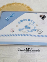 Set Lenzuola Next To Me Ng3016 Dis 2 Celeste - Piccole Canaglie - PC27174