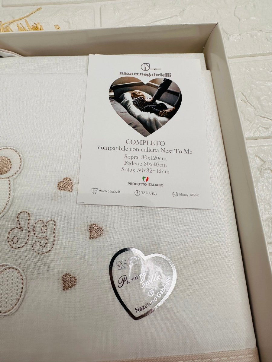 Set Lenzuola Next To Me Ng3016 Dis 20 Beige - Piccole Canaglie - PC25872