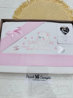 Set Lenzuola Next To Me Ng3016 Dis 20 rosa - Piccole Canaglie - PC27879