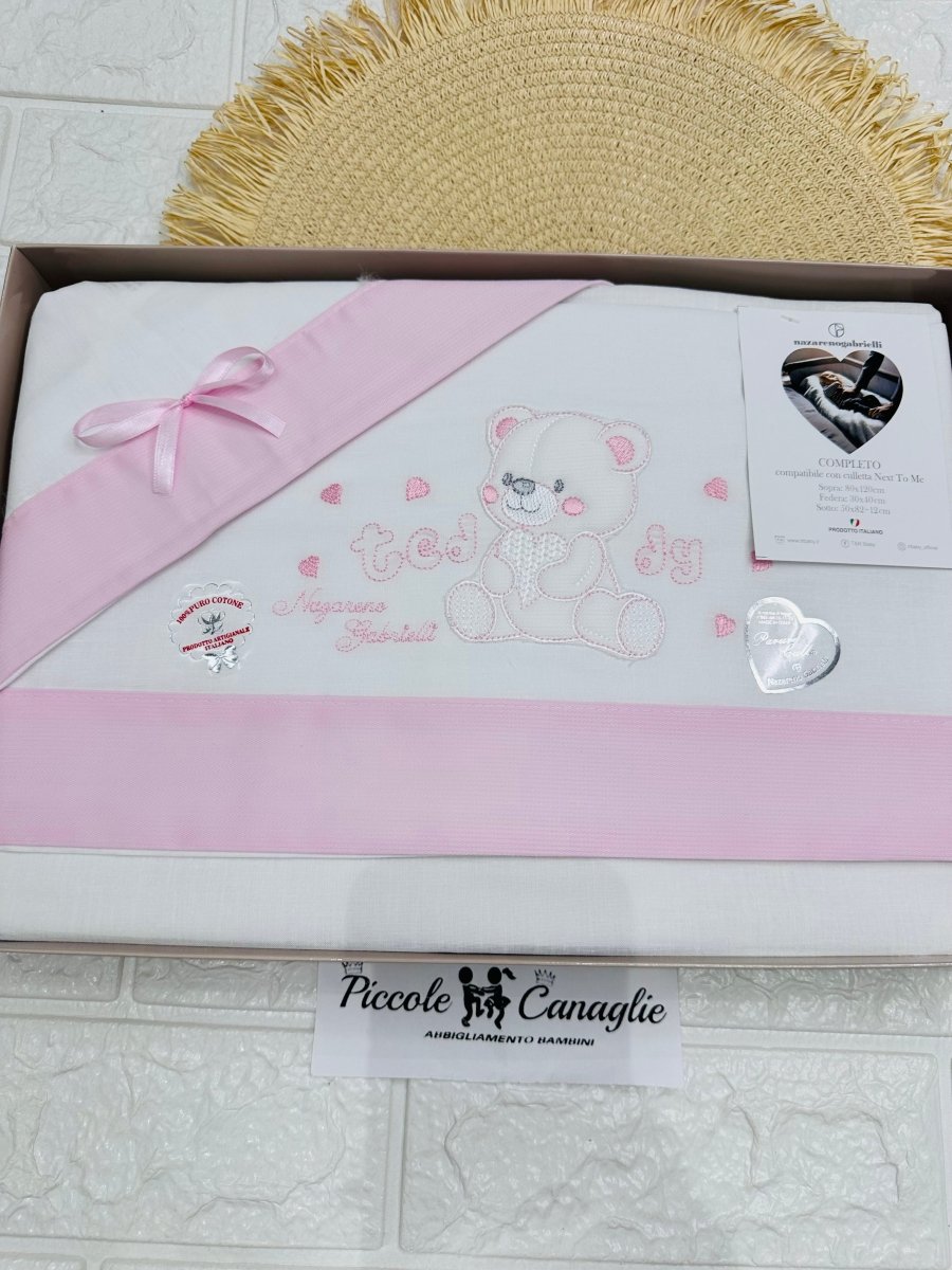 Set Lenzuola Next To Me Ng3016 Dis 20 rosa - Piccole Canaglie - PC27879