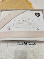 Set Lenzuola Next To Me Ng3016 Dis 20 Tortora - Piccole Canaglie - PC25213