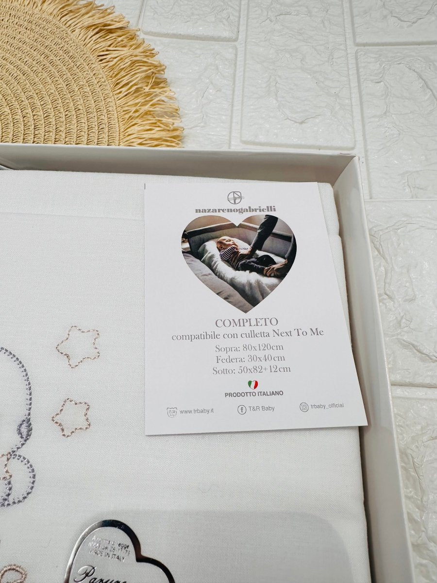 Set Lenzuola Next To Me Ng3016 Dis 21 Tortora - Piccole Canaglie - PC25212