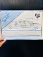 Set Lenzuola Next To Me Ng3016 Dis 24 Celeste - Piccole Canaglie - PC27178
