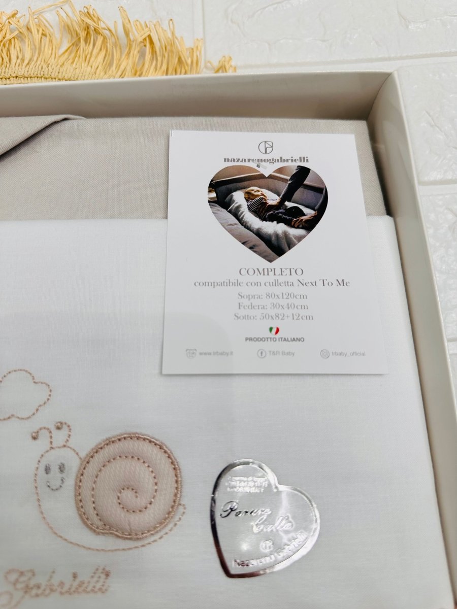 Set Lenzuola Next To Me Ng3016 Dis 24 Tortora - Piccole Canaglie - PC25868