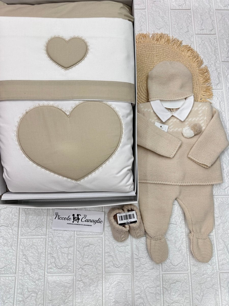 Set nascita Begie Cuore - Piccole Canaglie - 