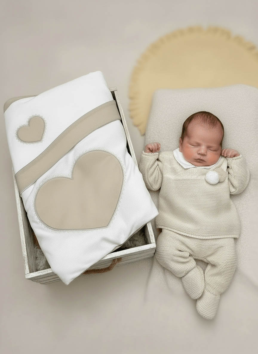 Set nascita Begie Cuore - Piccole Canaglie - 