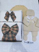 Set nascita Burbery - Piccole Canaglie - 