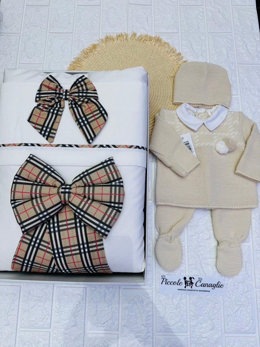 Set nascita Burbery - Piccole Canaglie - 