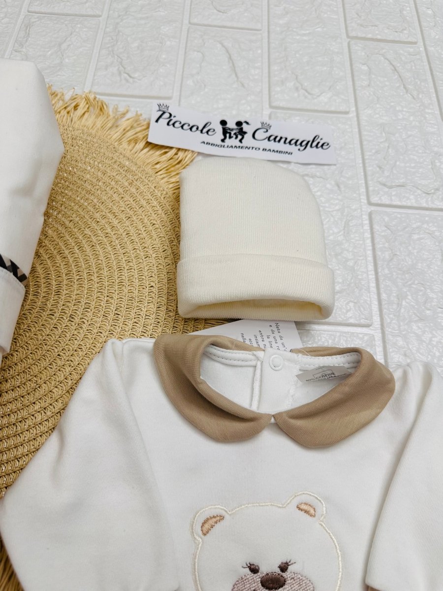 Set nascita caldo cotone Orso Barbery - Piccole Canaglie - 