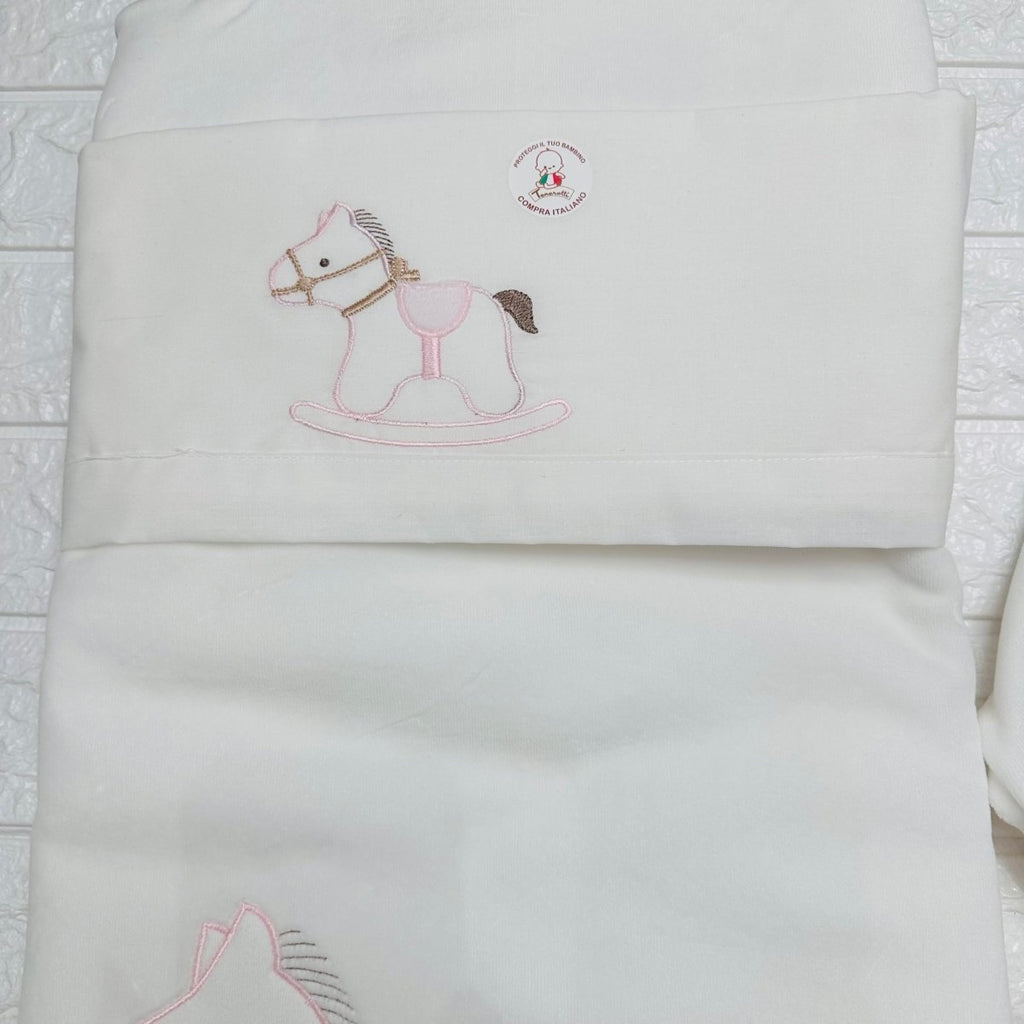 Set Nascita ciniglia Cavallina rosa - Piccole Canaglie - 