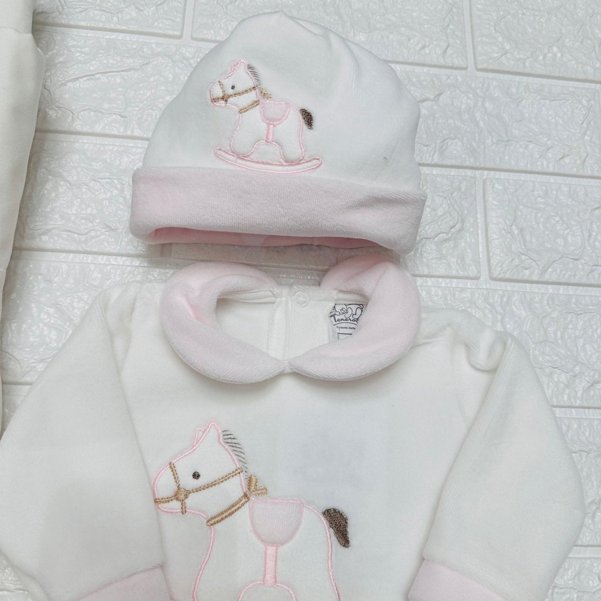 Set Nascita ciniglia Cavallina rosa - Piccole Canaglie - 