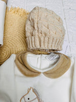 Set Nascita Ciniglia Cavallino Beige - Piccole Canaglie - 