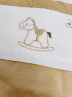 Set Nascita Ciniglia Cavallino Beige - Piccole Canaglie - 