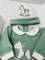 Set nascita ciniglia cavallino verde 35512 - Piccole Canaglie - PC29608