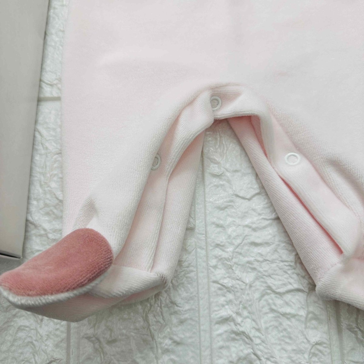 Set nascita ciniglia cuore Rosa Antico - Piccole Canaglie - 