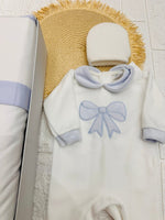 Set Nascita Ciniglia Fiocco Celeste - Piccole Canaglie - 