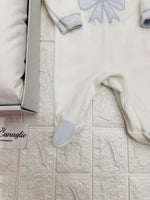 Set Nascita Ciniglia Fiocco Celeste - Piccole Canaglie - 