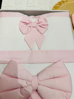 Set nascita ciniglia Fiocco Rosa - Piccole Canaglie - 