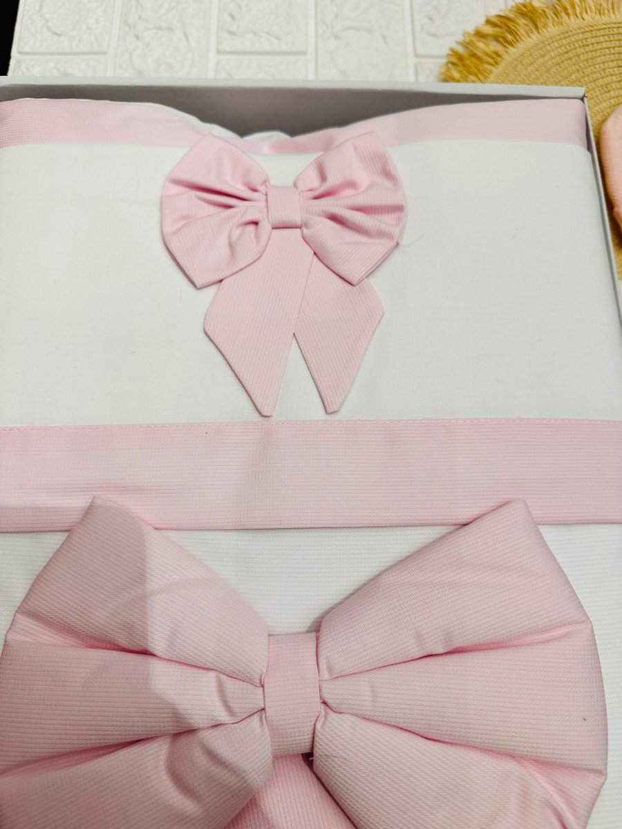 Set nascita ciniglia Fiocco Rosa - Piccole Canaglie - 