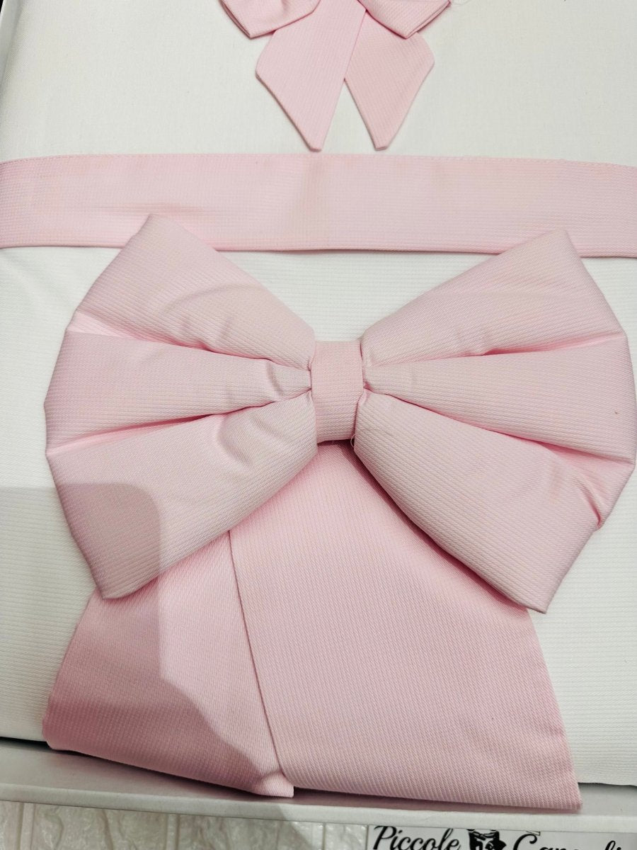 Set nascita ciniglia Fiocco Rosa - Piccole Canaglie - 