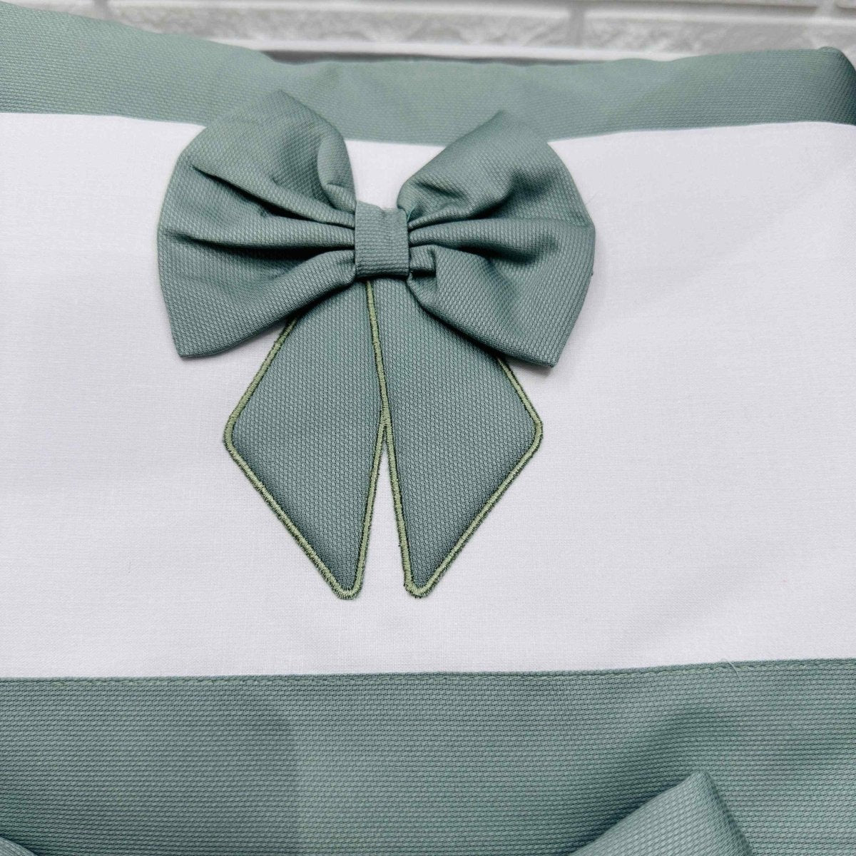 Set nascita ciniglia fiocco verde - Piccole Canaglie - 