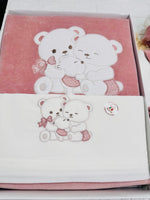 Set Nascita Ciniglia malva orsi teneri abbracci 35522 - Piccole Canaglie - PC29991
