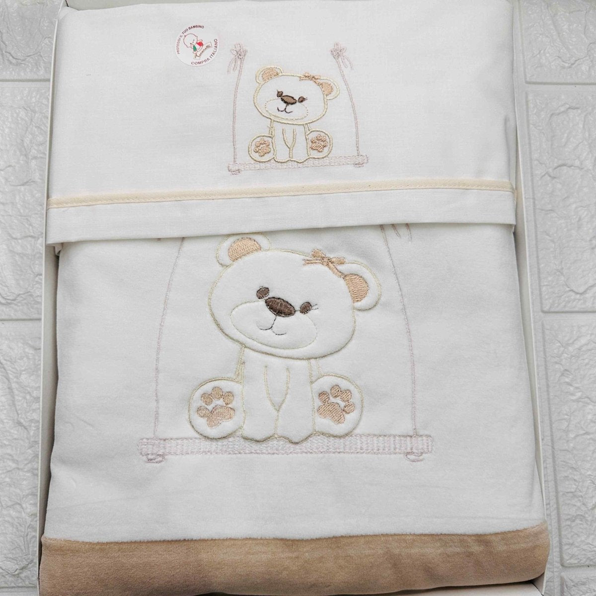 Set nascita ciniglia Orsetta Begie - Piccole Canaglie - 